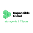 Immagine di Impossible Cloud a spazio allocato - Cloud storage da 2 TBytes per 12 mesi