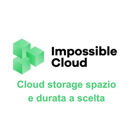 Immagine di Impossible Cloud - Cloud storage spazio e durata a scelta