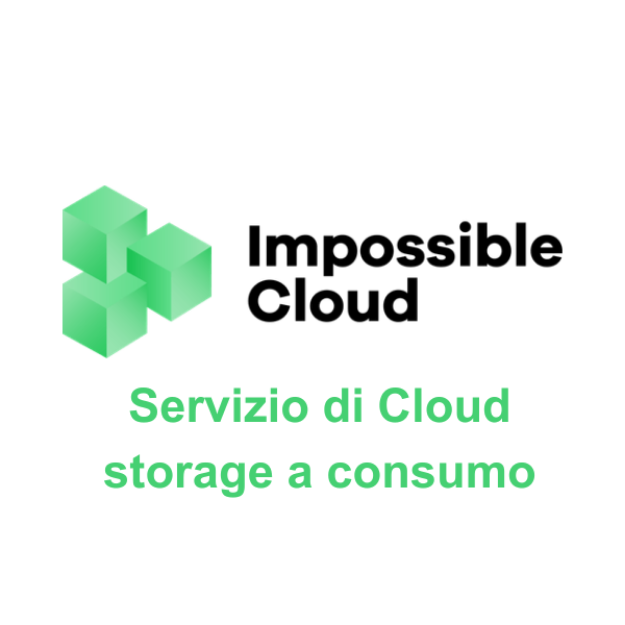 Immagine di Impossible Cloud - servizio di cloud storage a consumo